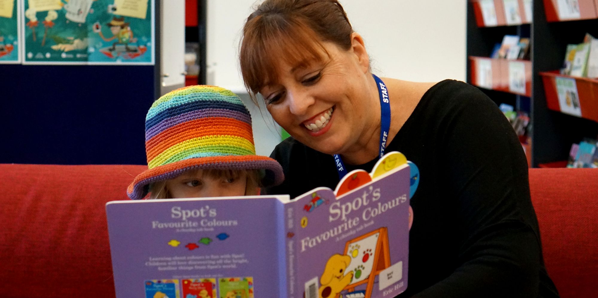 Reading to your child promotes early literacy