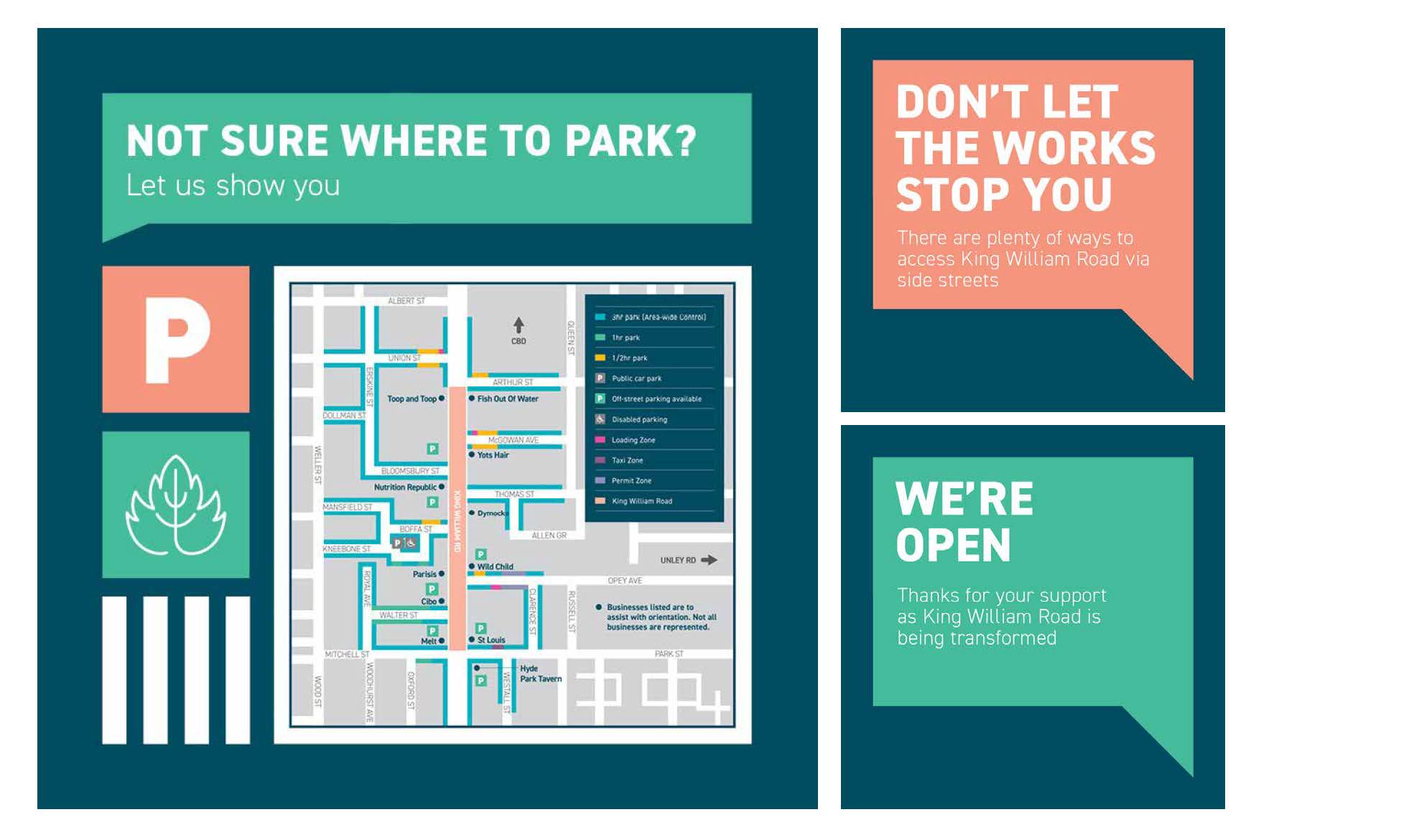 King William Engagement Banner City of Unley