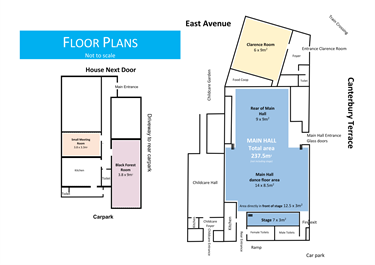 Clarence Park Community Centre floor plan