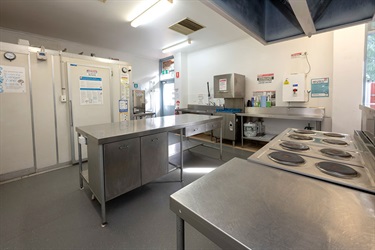 Fullarton Park Community Centre commercial kitchen