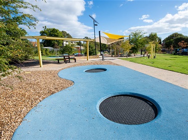 Katherine Street inground trampolines