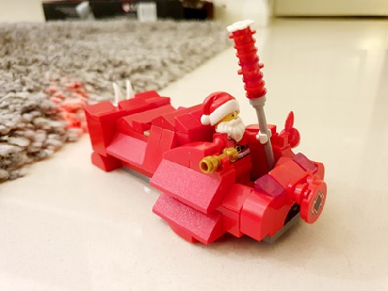 Erin - souped up santas sleigh