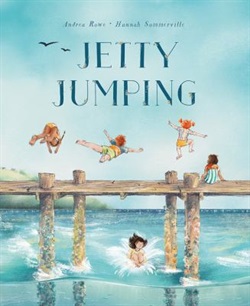Jetty jumping by Andrea Rowe and Hannah Sommerville