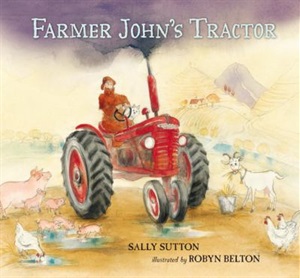 Farmer John's tractor by Sally Sutton