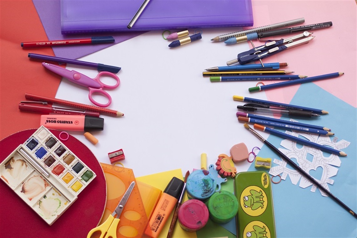 Art materials for Young Creatives Group