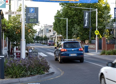 Smart Parking entrance sign