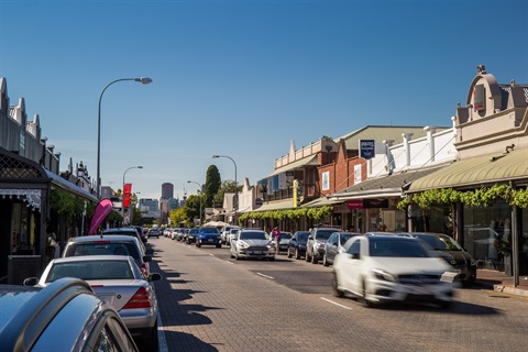 Parking King William Rd