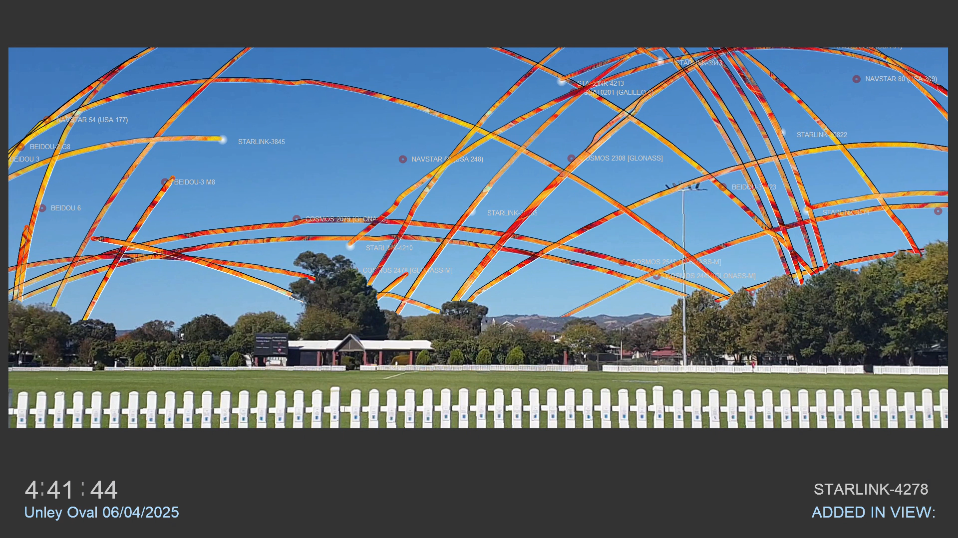 Screenshot from David Doull's Artwork 'Above Us Only Sky'