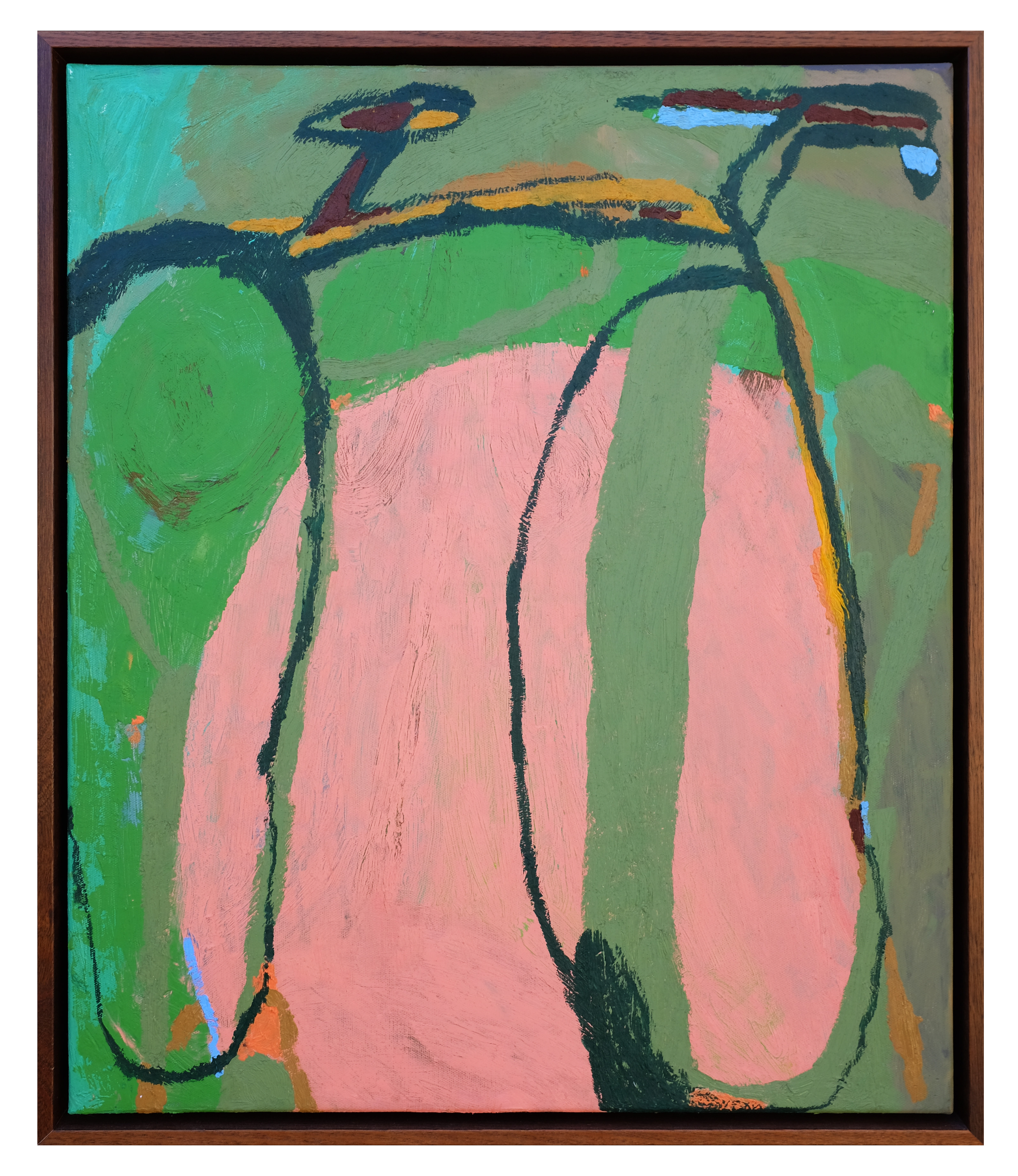 Pia Gynell-Jorgensen, Feet off the edals All the Way Down.JPG