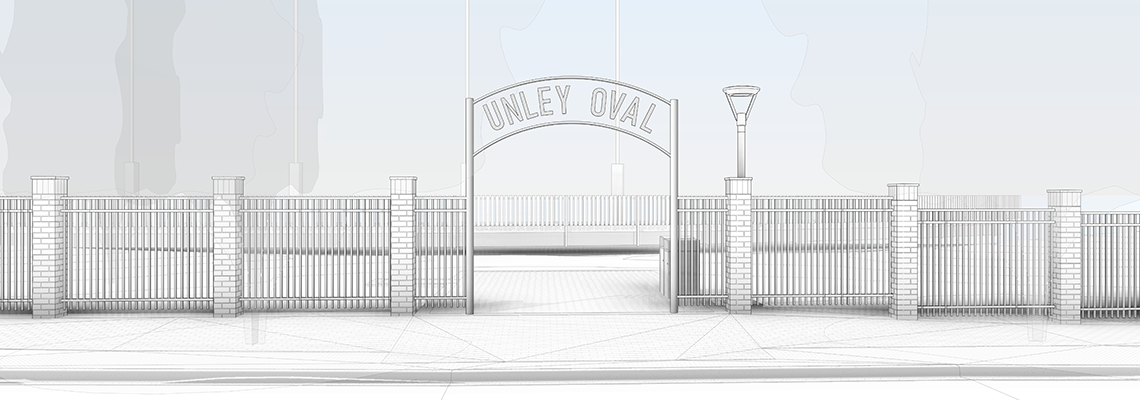 Frederick Street Oval -Entrance Way