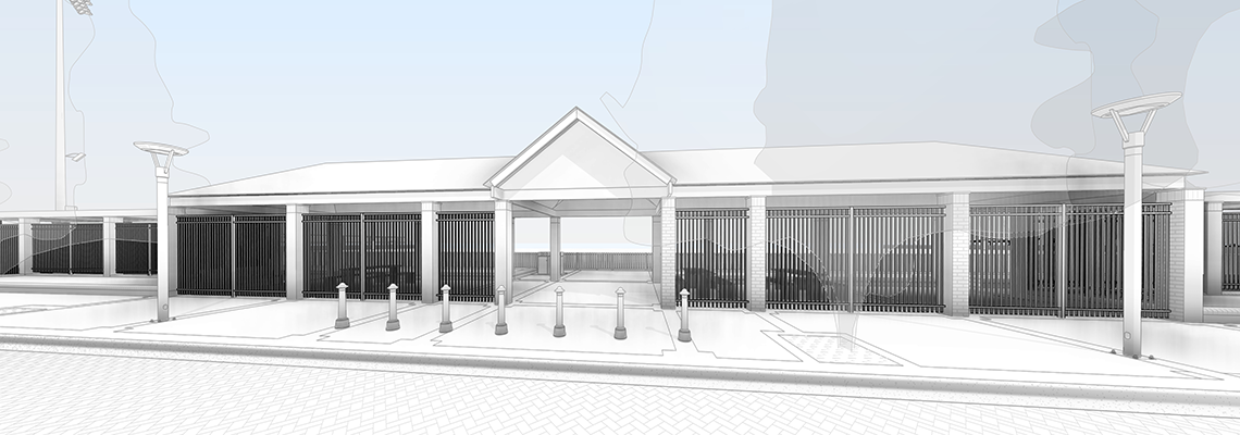 Oval Fence Langham Terrace Arbor Infill