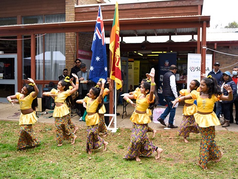 traditional dance performance ASLA Food Festival and Cultural day