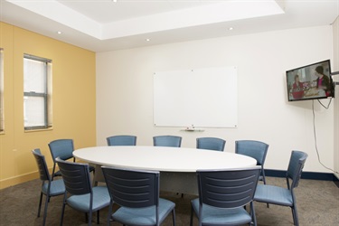 Goodwood Community Centre Board Room with table set up