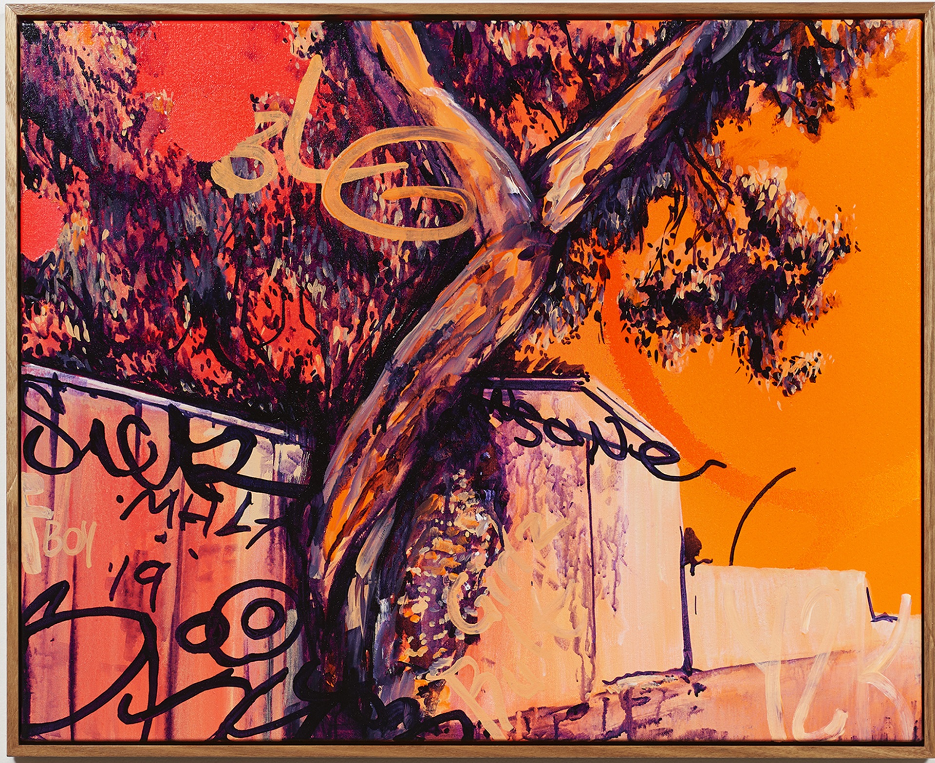 James Dodd_Unley Scrawl Study Tree Grows Through Fence_Jul2021_Mid Res.jpg