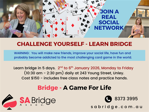 Unley Event Promo_5 day class Jan 2026_800x600.png