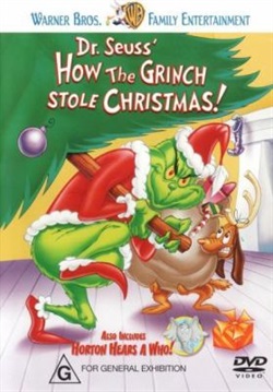 Dr Seuss' How the Grinch Stole Christmas also featuring Horton hears a who!