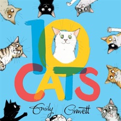 10 cats by Emily Gravett