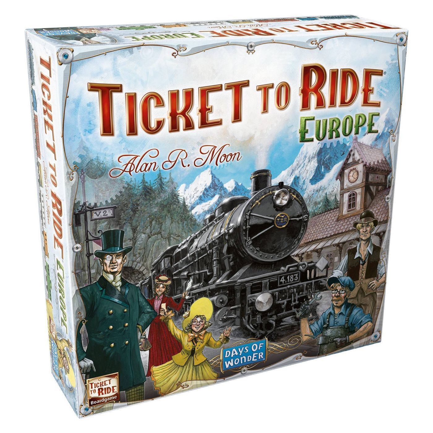 Board game box ticket to ride europe