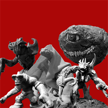 picture of clay sculptures