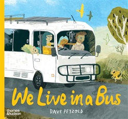 a family driving a bus