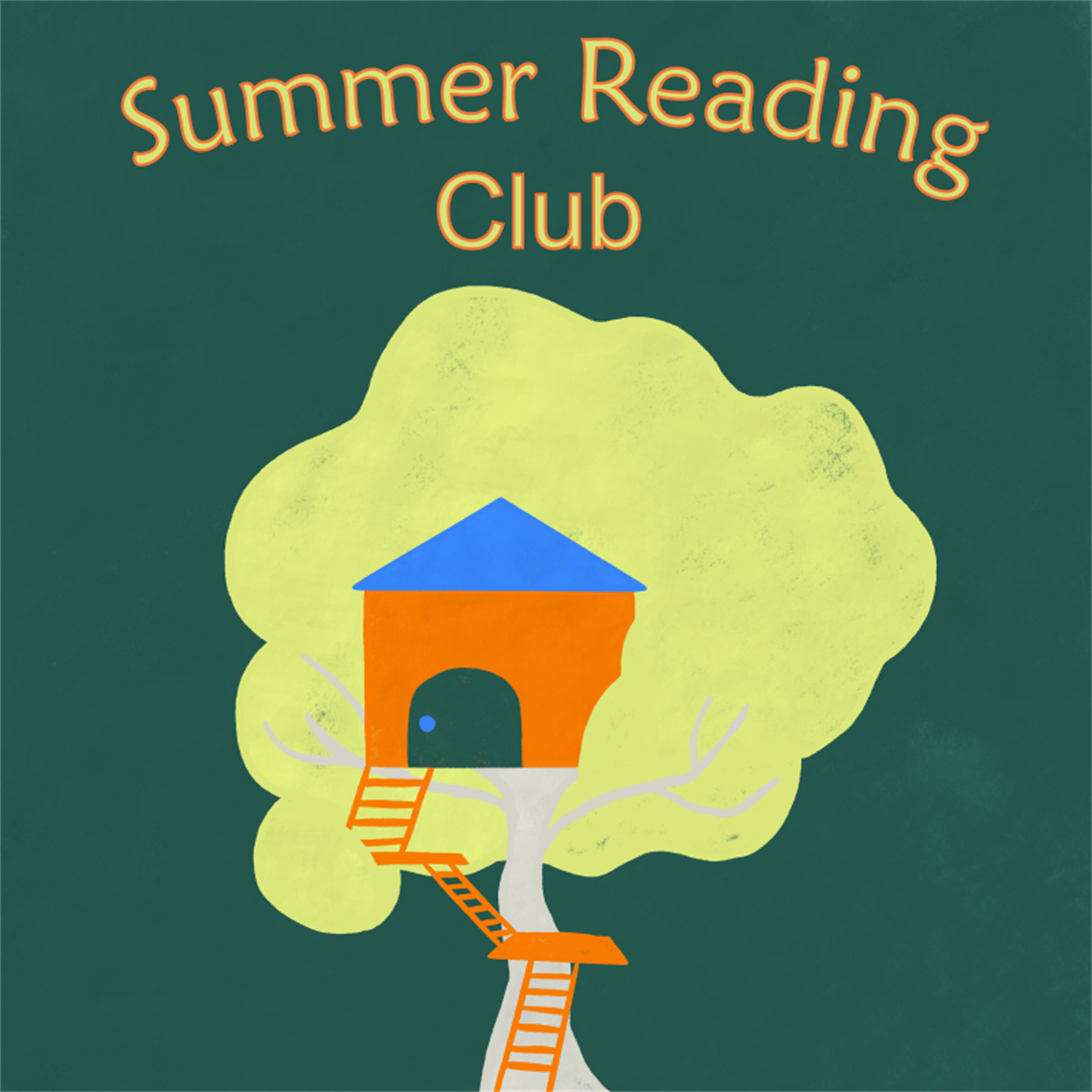 Summer Reading Club graphic of tree house