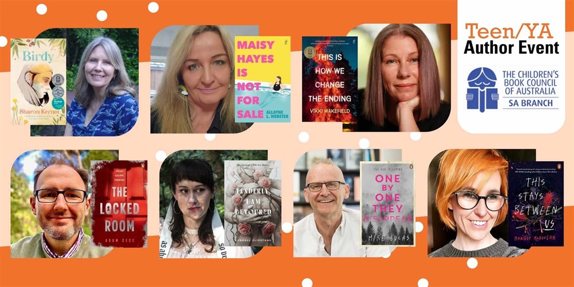 Teen YA authors collage