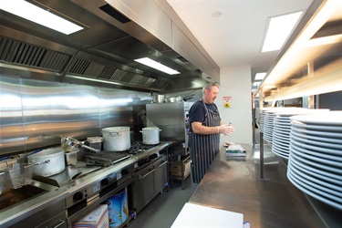 Unley Oval Community Hub's kitchen facilities