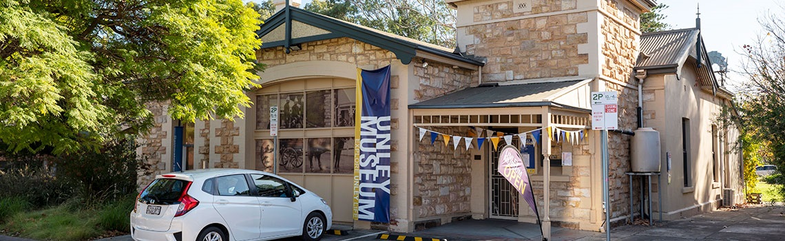 Unley museum entrance