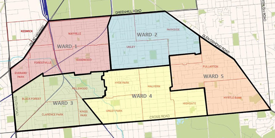 five ward option rep review map