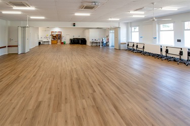 Clarence Park Community Centre Main Hall View From Stage